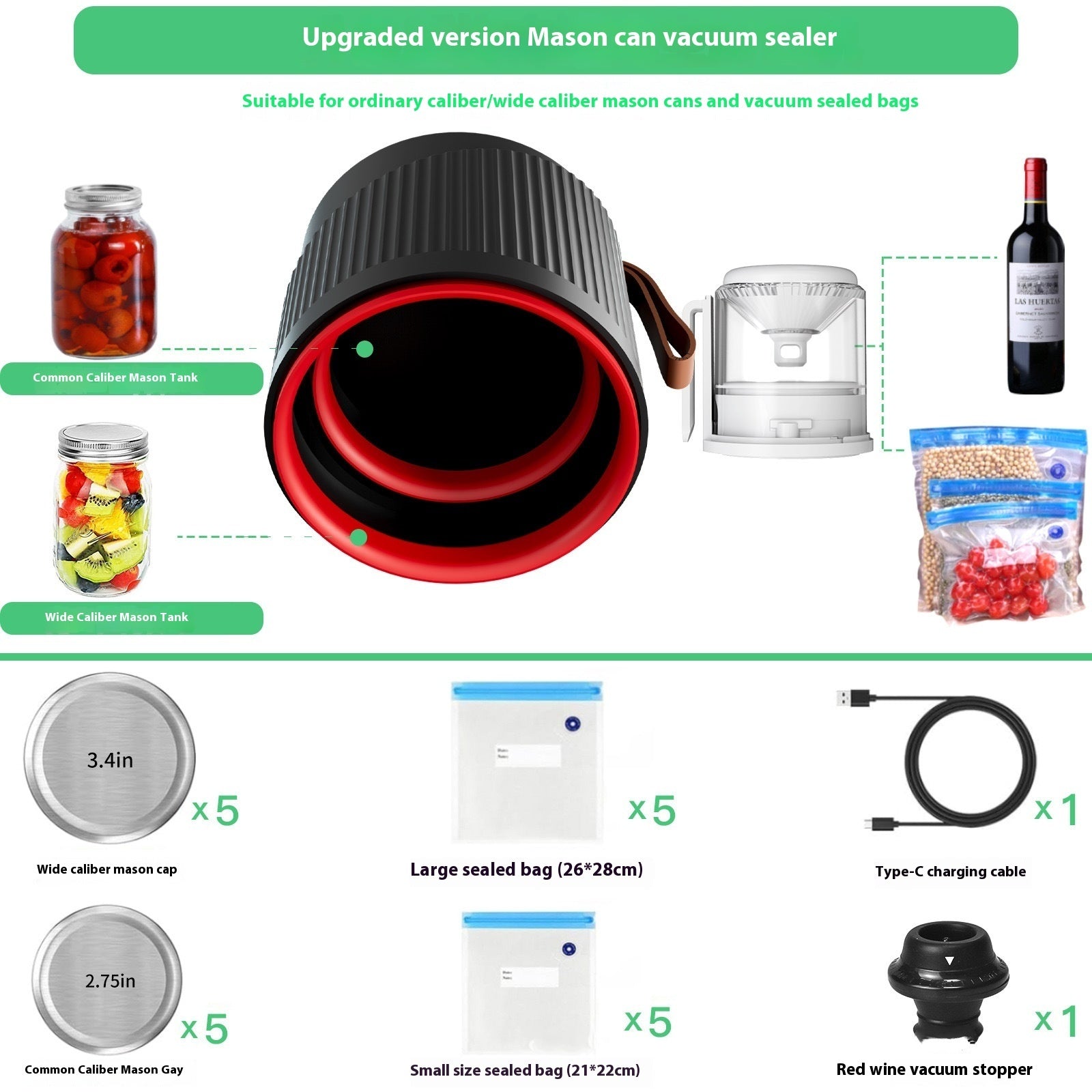 Electric Vacuum Sealing Machine